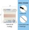 Griffin Nylon Bead Cord Perlseide – Size 2 (0.45mm) – 2 Meters per Card – Stainless Steel Needle Attached – for Knotting Pearls, Gemstones, Crystals and Beads